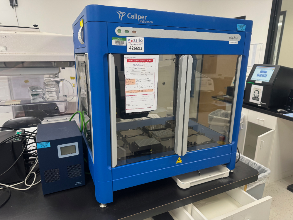 Image of Caliper Zephyr Liquid Handler